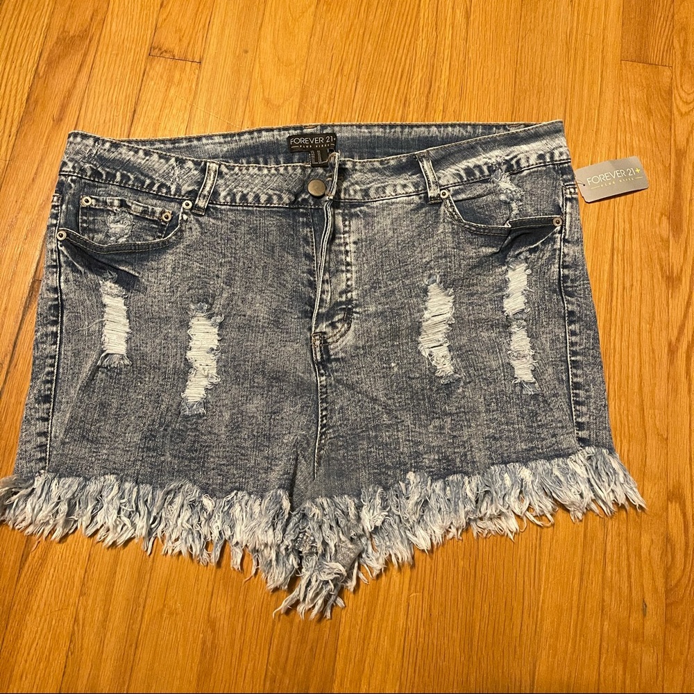 Forever 21 denim shorts